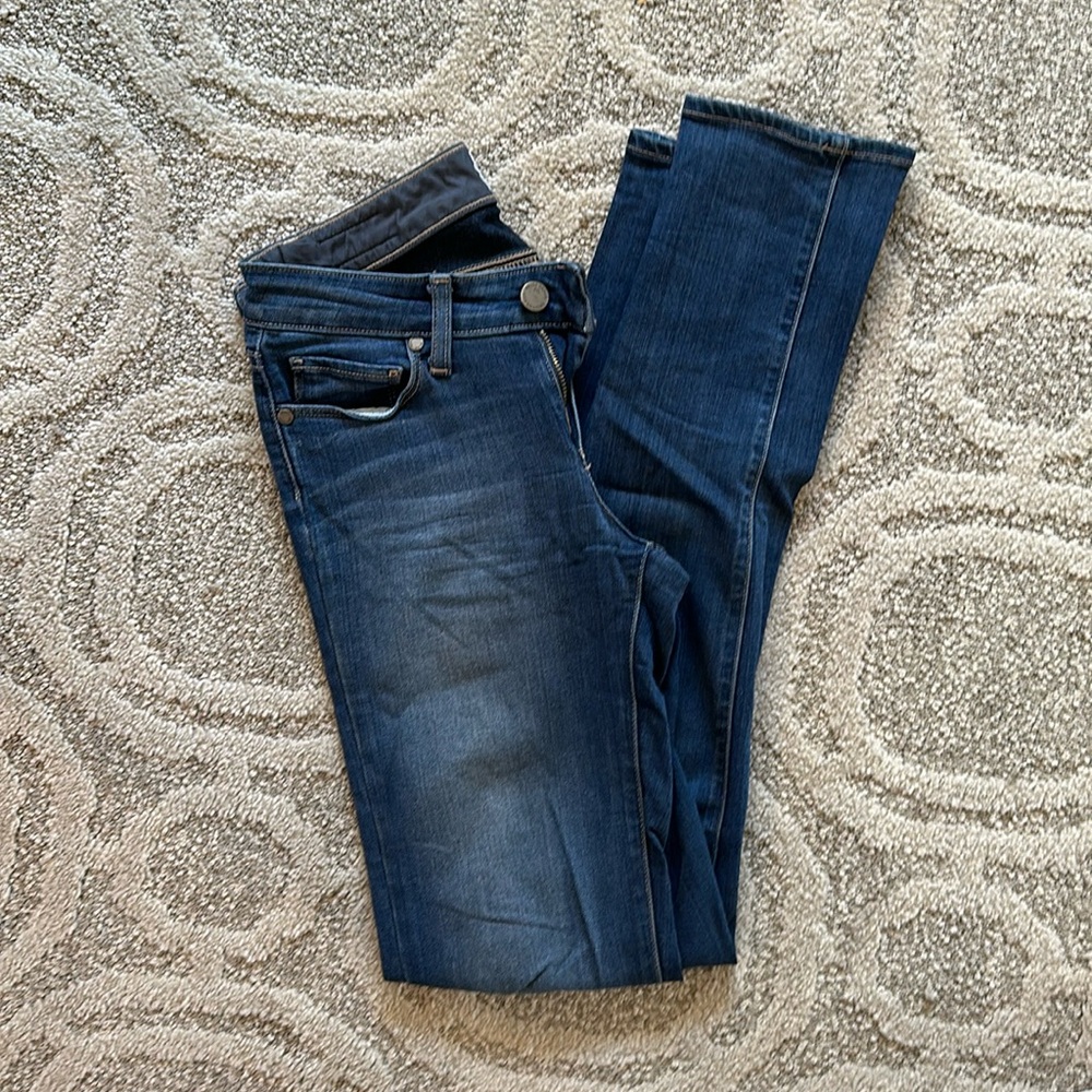 Paige low rise skinny jeans